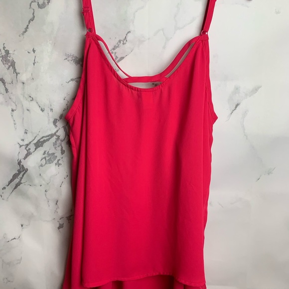 Torrid: Georgette Crisscross Back Tank Top size 2 - Picture 5 of 8